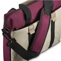 Hama Silvan, taška na notebook, pre 40-41 cm (15,6-16,2"), recyklovaný polyester, béžová/bordová