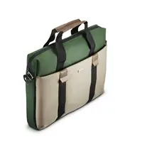 Hama Silvan, taška na notebook, pre 40-41 cm (15,6-16,2"), recyklovaný polyester, béžová/zelená