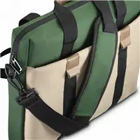 Hama Silvan, taška na notebook, pre 40-41 cm (15,6-16,2"), recyklovaný polyester, béžová/zelená