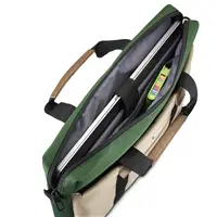 Hama Silvan, taška na notebook, pre 40-41 cm (15,6-16,2"), recyklovaný polyester, béžová/zelená