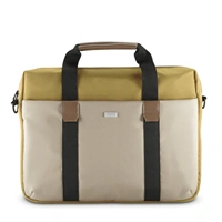 Hama Silvan, taška na notebook, pre 40-41 cm (15,6-16,2"), recyklovaný polyester, béžová/žltá
