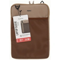 Hama To Go, obal na notebook/tablet, uhlopriečka do 31 cm (12,1"), popruh na rameno, béžový/hnedý