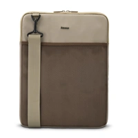 Hama To Go, obal na notebook, pre uhlopriečku 40-41 cm (15,6-16,2"), popruh na rameno, béžový/hnedý