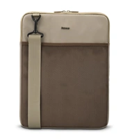 Hama To Go, obal na notebook, pre uhlopriečku 40-41 cm (15,6-16,2"), popruh na rameno, béžový/hnedý
