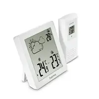 Hama Zakynthos, meteostanica, bezdrôtový senzor, batérie, biela