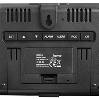 Hama Usedom, meteostanica, bezdrôtový senzor, farebný VA displej, sieťový zdroj, batérie