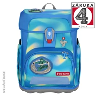 Školská aktovka Step by Step CLOUD FLASH, Ninja Zazu - 5-dielny set, AGR certifikát