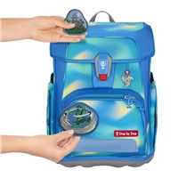 Školská aktovka Step by Step CLOUD FLASH, Ninja Zazu - 5-dielny set, AGR certifikát