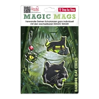 Doplnkový set obrázkov MAGIC MAGS Danger Cat Chiko k aktovkám GRADE, SPACE, CLOUD, 2IN1 a KID