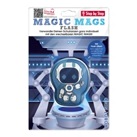Blikajúci obrázok Magic Mags Flash Robot Nino, Step by Step GRADE, SPACE, CLOUD, 2IN1 a KID