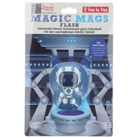 Blikajúci obrázok Magic Mags Flash Robot Nino, Step by Step GRADE, SPACE, CLOUD, 2IN1 a KID