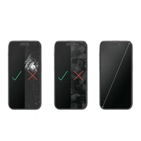 Hama Super Hybrid, nerozbitné ochranné sklo na displej pre Apple iPhone 15 Pro, licencia D3O