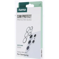 Hama Cam Protect, ochranné sklo fotoaparátu pre Samsung Galaxy S24  Ultra, priehľadné