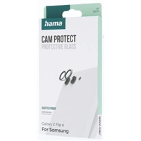 Hama Cam Protect, ochranné sklo fotoaparátu pre Samsung ZFlip6,, priehľadné
