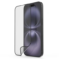 Hama Super Hybrid, ochranné sklo na displej pre Apple iPhone 16 Plus, licencia D3O®