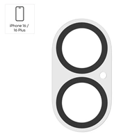 Hama Cam Protect, ochranné sklo fotoaparátu pre Apple iPhone 16/16 Plus, priehľadné