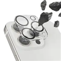 Hama Cam Protect, ochranné sklo fotoaparátu pre Apple iPhone 16 Pro/16 Pro Max, priehľadné