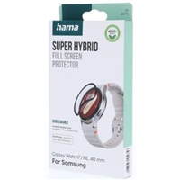 Hama Super Hybrid, ochrana displeja pre Samsung Galaxy Watch 7 / FE, 40 mm, nerozbitná
