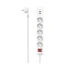 Hama predlžovací prívod, 5x zásuvka schuko, USB-C PD/USB-A QC 18 W, 1,4 m
