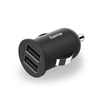 Hama USB nabíjačka do vozidla, 2x USB-A, 2,4 A (12 W)