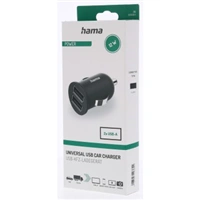 Hama USB nabíjačka do vozidla, 2x USB-A, 2,4 A (12 W)