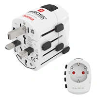 Hama cestovný zásuvkový adaptér World Travel Pro, 3-pól.