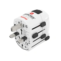 Hama cestovný zásuvkový adaptér World Travel Pro, 3-pól.