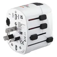 Hama cestovný zásuvkový adaptér World Travel Pro, 3-pól.