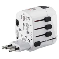 Hama cestovný zásuvkový adaptér World Travel Pro, 3-pól.