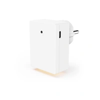 Hama nočné/orientačné LED svetlo, do zásuvky, 1x USB-A, 1x USB-C, súmrakový senzor