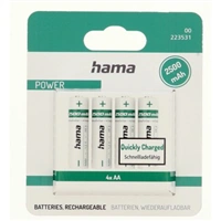 Hama NiMH akumulátor AA Mignon 2500 mAh, 4 ks