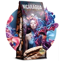 Blue Orca Fusion Nicaragua Fazenda Finestra,  zrnková káva, 1 kg, Arabica/Robusta (75/25 %)