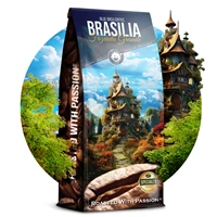 Blue Orca Fusion Brasilia Fazenda Grande, zrnková káva, 1 kg, Arabica/Robusta (75/25 %)