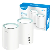Cudy AC1200 Wi-Fi Mesh systém Gigabit, set 2 ks (M1300(2-Pack))