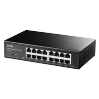 Cudy switch 16-portový Gigabit, kovový (GS1016)