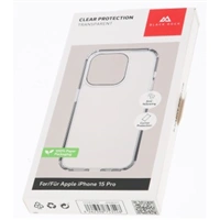 Black Rock Clear Protection Case, kryt pre Apple iPhone 15 Pro, priehľadný