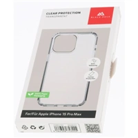 Black Rock Clear Protection Case, kryt pre Apple iPhone 15 Pro Max, priehľadný