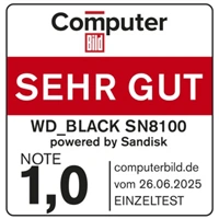 WD BLACK SN8100 PCIe 5.0x4 NVMe M.2 SSD 2 TB