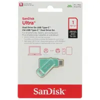 SanDisk Ultra Dual Drive Go USB Type- C, absinthe zelená 1 TB