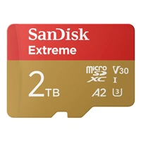 SanDisk Extreme microSDXC 2 TB UHS-I Card + adaptér 240 MB/s & 140 MB/s