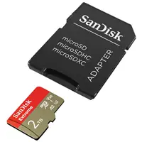 SanDisk Extreme microSDXC 2 TB UHS-I Card + adaptér 240 MB/s & 140 MB/s