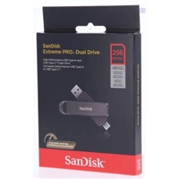 Sandisk Extreme PRO Dual Drive 256 GB, Metal Dual Drive,1000/900 MB/s