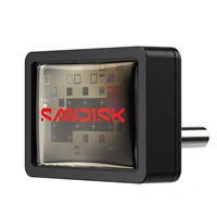 SanDisk Extreme Fit USB-C Flash Drive USB 256 GB Flashdrives 400 MB/s, čierna