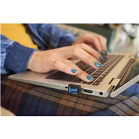 SanDisk Extreme Fit USB-C Flash Drive USB 256 GB Flashdrives 400 MB/s, čierna