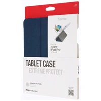 Hama Extreme Protect, puzdro pre Apple iPad Pro 11" (2024), D3O®, modré/priehľadné
