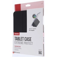 Hama Extreme Protect, puzdro pre Apple iPad 11" (25)/ iPad 10,9" (22), D3O®, čierne/priehľadné
