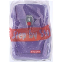 Školská aktovka pre prváčikov - 4 dielny set, Step by Step BASIS Purple Konfetti, AGR