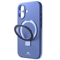 White Diamonds Mag Urban Stand Case, kryt pre Apple iPhone 16, MagSafe kompatibilný, modrý