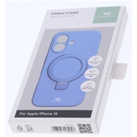 White Diamonds Mag Urban Stand Case, kryt pre Apple iPhone 16, MagSafe kompatibilný, modrý