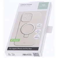 White Diamonds Mag Urban Stand Case, kryt pre Apple iPhone 16 Pro Max, MagSafe kompatibil., pieskový